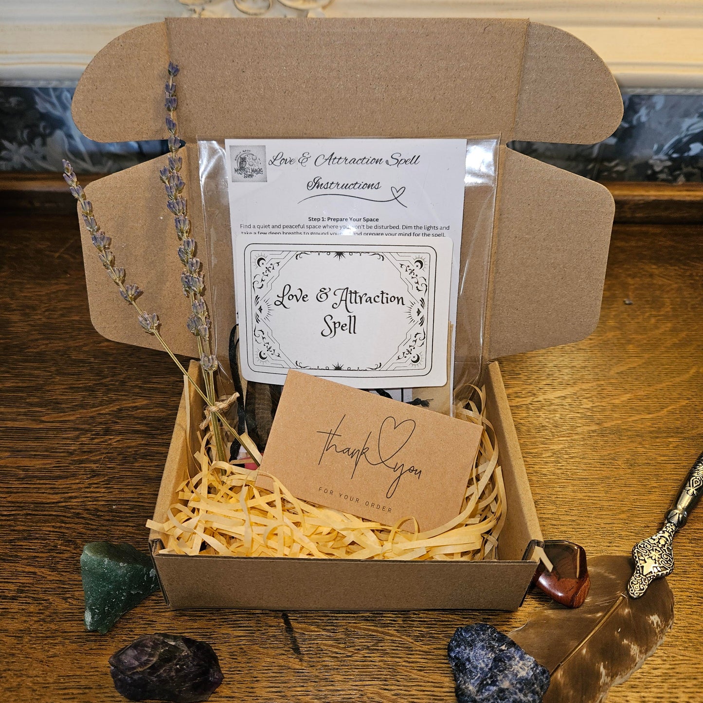 Love & Attraction Spell Jar Kit