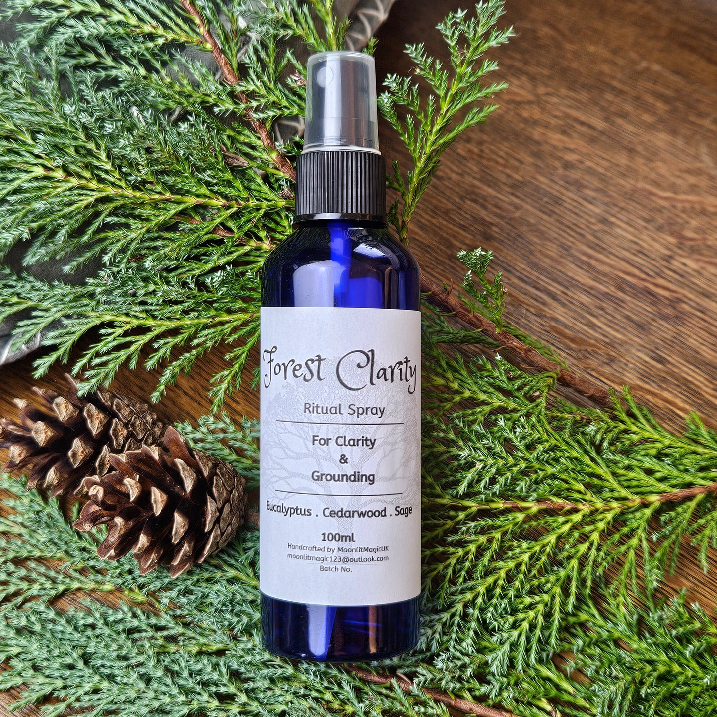 Forest Clarity Ritual Spray For Grounding & Focus