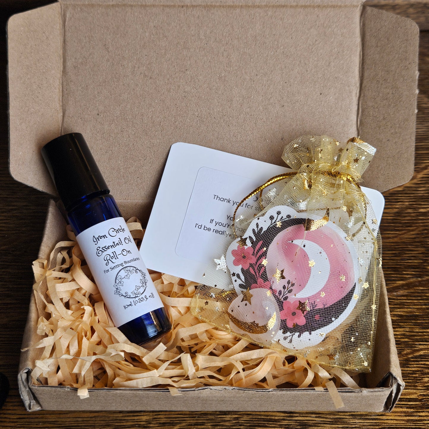 Iron Circle Roll-On — Gentle Support for Steady Boundaries & Grounding