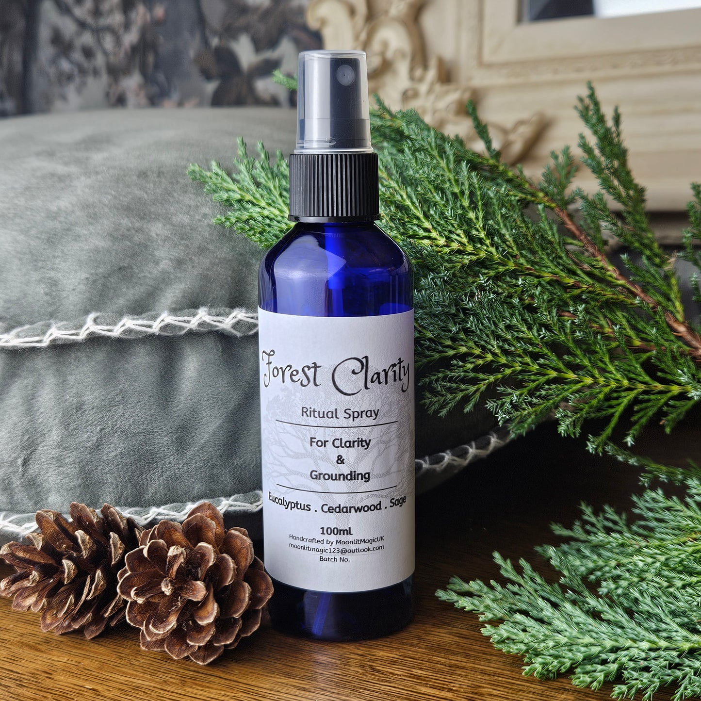 Forest Clarity Ritual Spray For Grounding & Focus