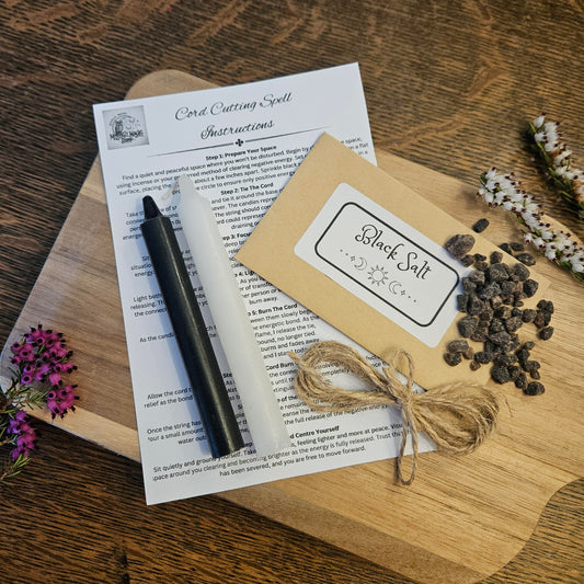 Cord Cutting Spell Kit - For Cutting Toxic Ties