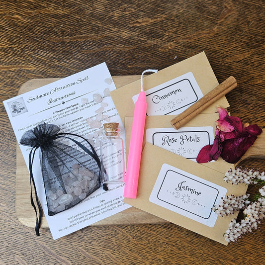 Soulmate Attraction Spell Jar Kit - Attract True Love