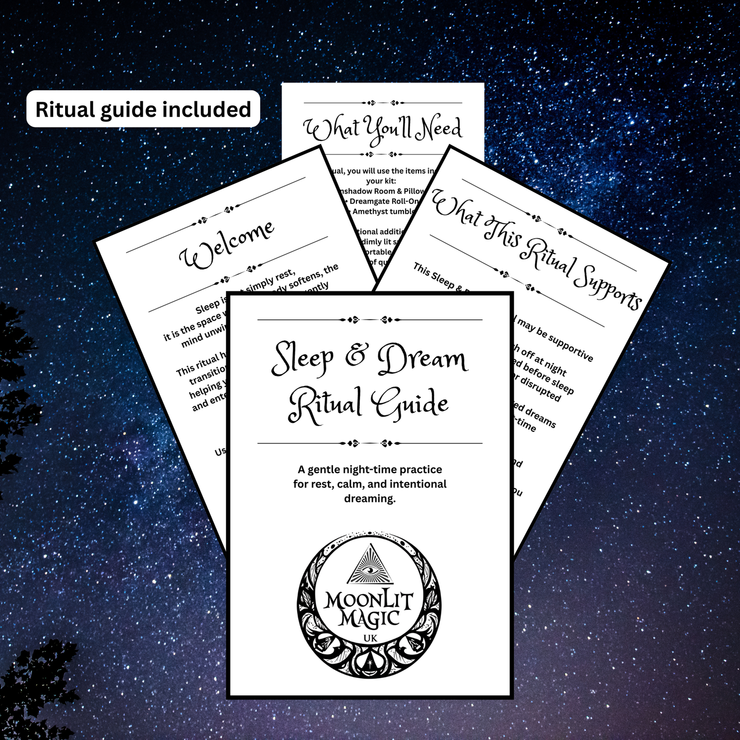 Sleep & Dream Ritual Kit