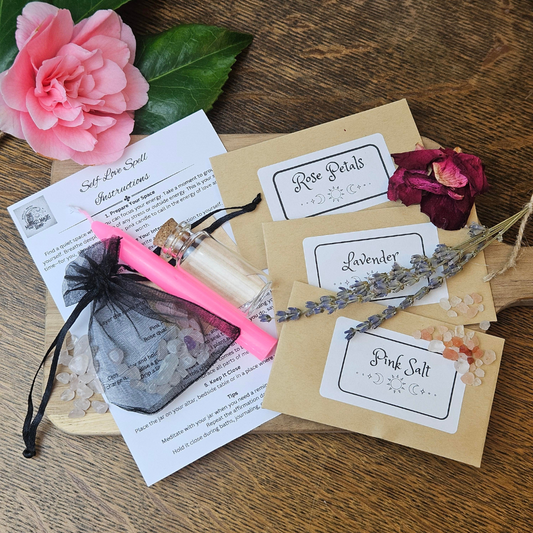 Self Love Spell Jar Kit - For Emotional Healing & Inner Power