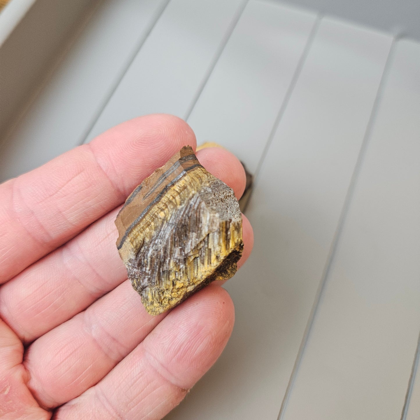 Raw Tiger’s Eye – Grounding Crystal for Protection, Confidence & Inner Strength