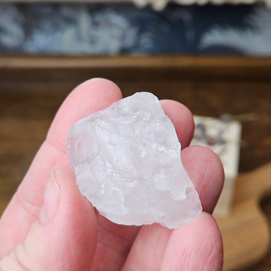 Natural Raw Clear Quartz – Versatile Crystal for Witchcraft & Meditation