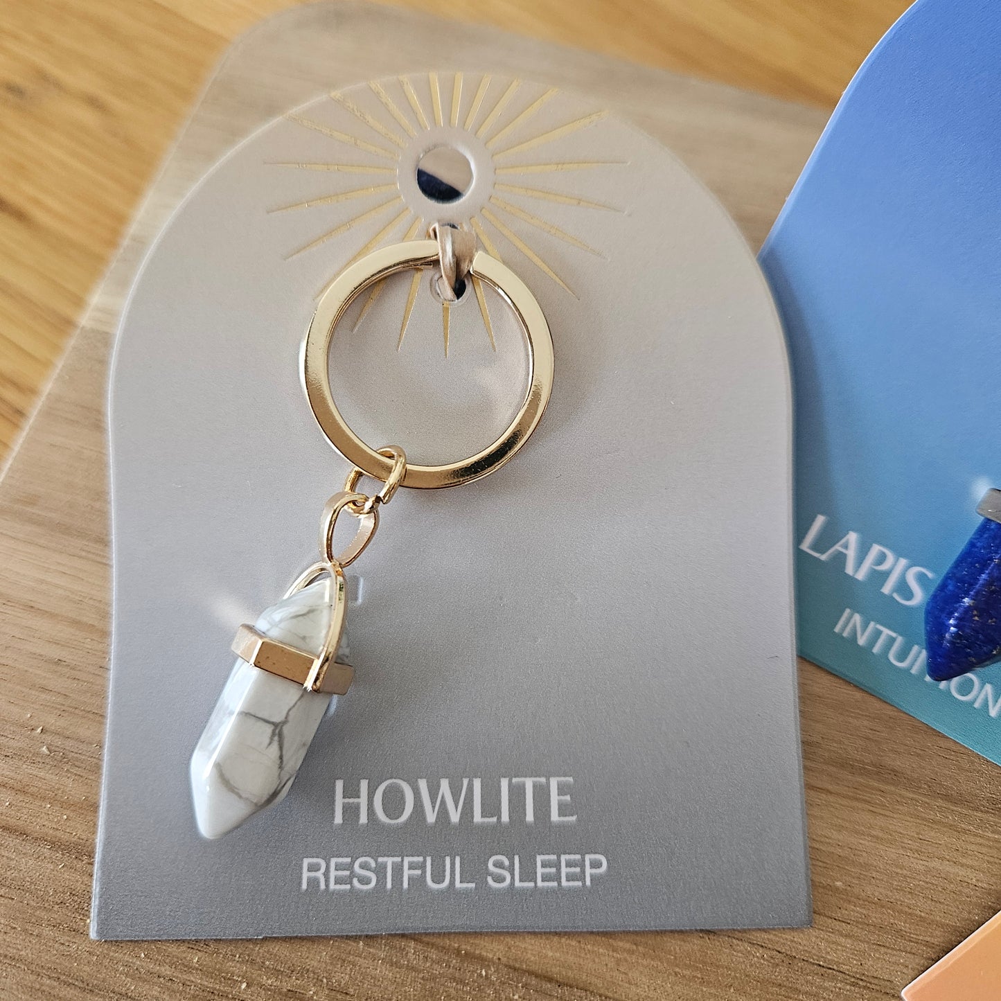 Healing Crystal Keychains – Happiness, Intuition & Sleep Crystals on Unique Keyrings