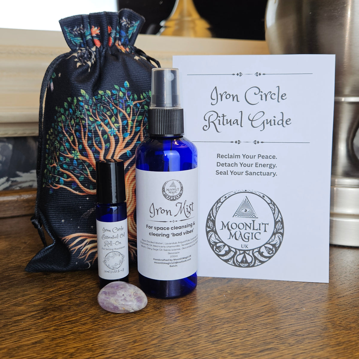 Iron Circle Ritual Kit | Detach From Draining Energy + Reclaim Your Peace
