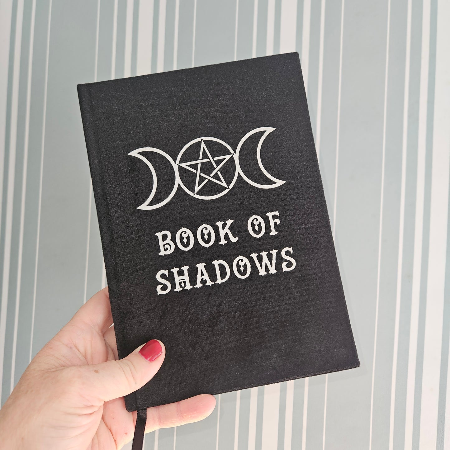 Black Velvet Book Of Shadows Notebook (A5)