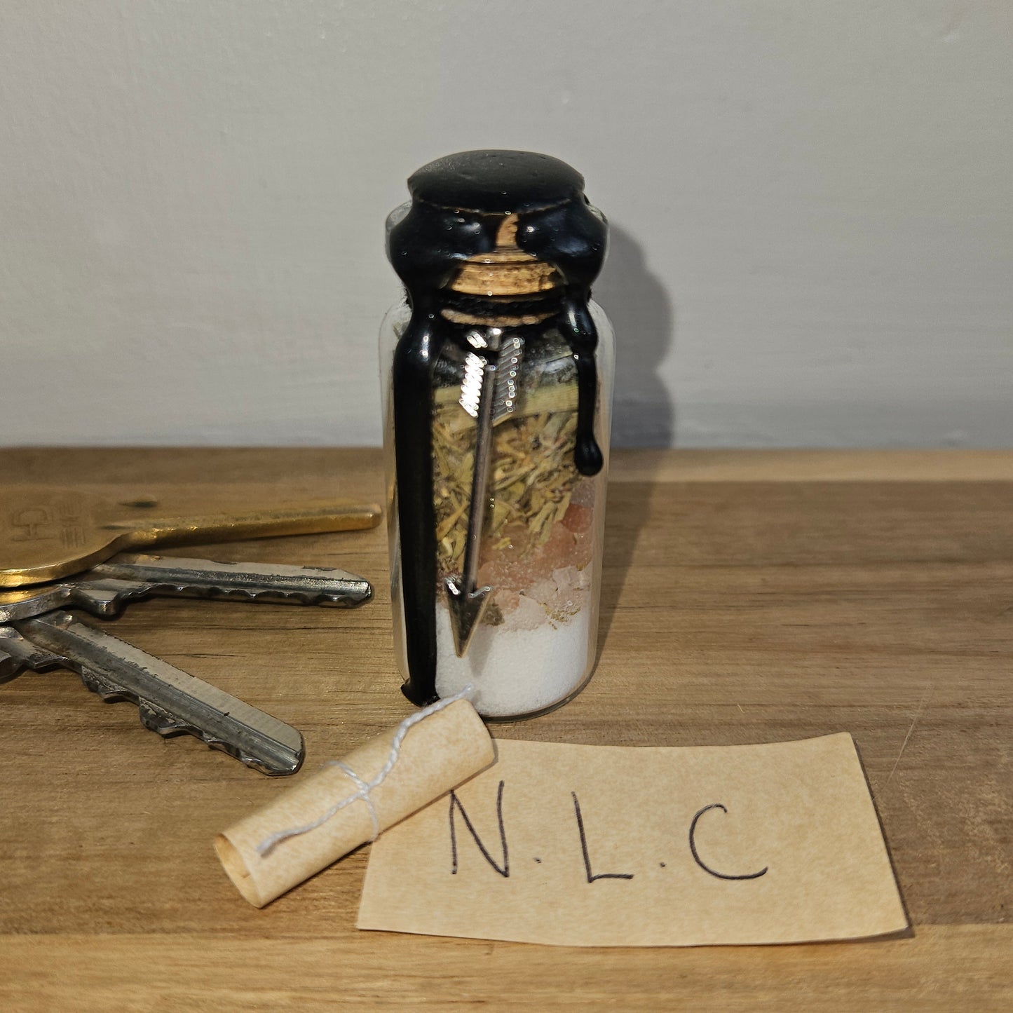 Travel Protection Spell Jar - Ready To Use Driving Charm