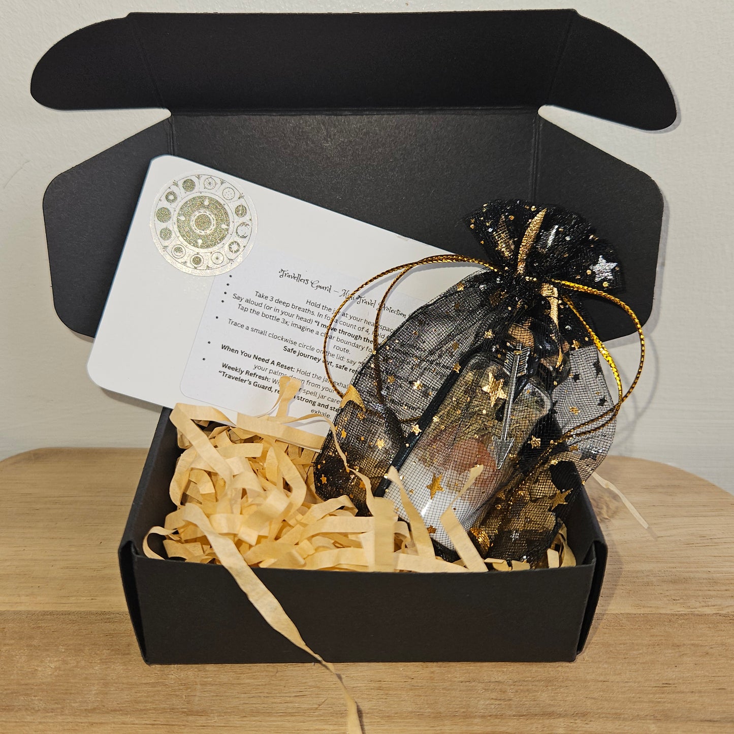 Travel Protection Spell Jar - Ready To Use Driving Charm