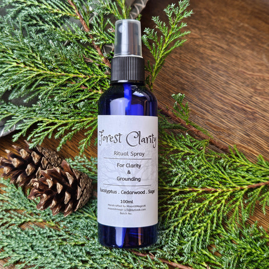Forest Clarity Ritual Spray For Grounding & Focus