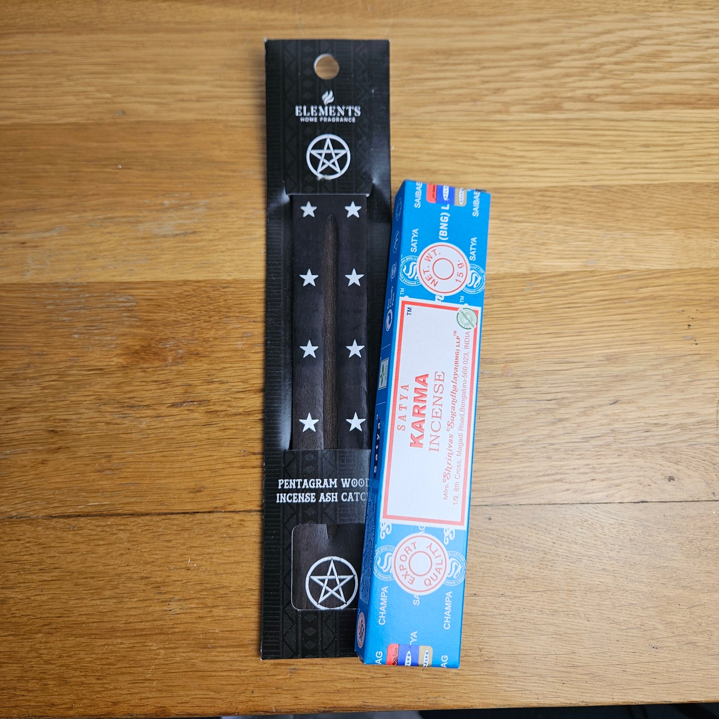 Witchcraft Ritual Starter Set – Incense Holder + Intuitive Incense Bundle for Cleansing, Protection & Spellwork