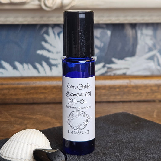Iron Circle Roll-On — Gentle Support for Steady Boundaries & Grounding