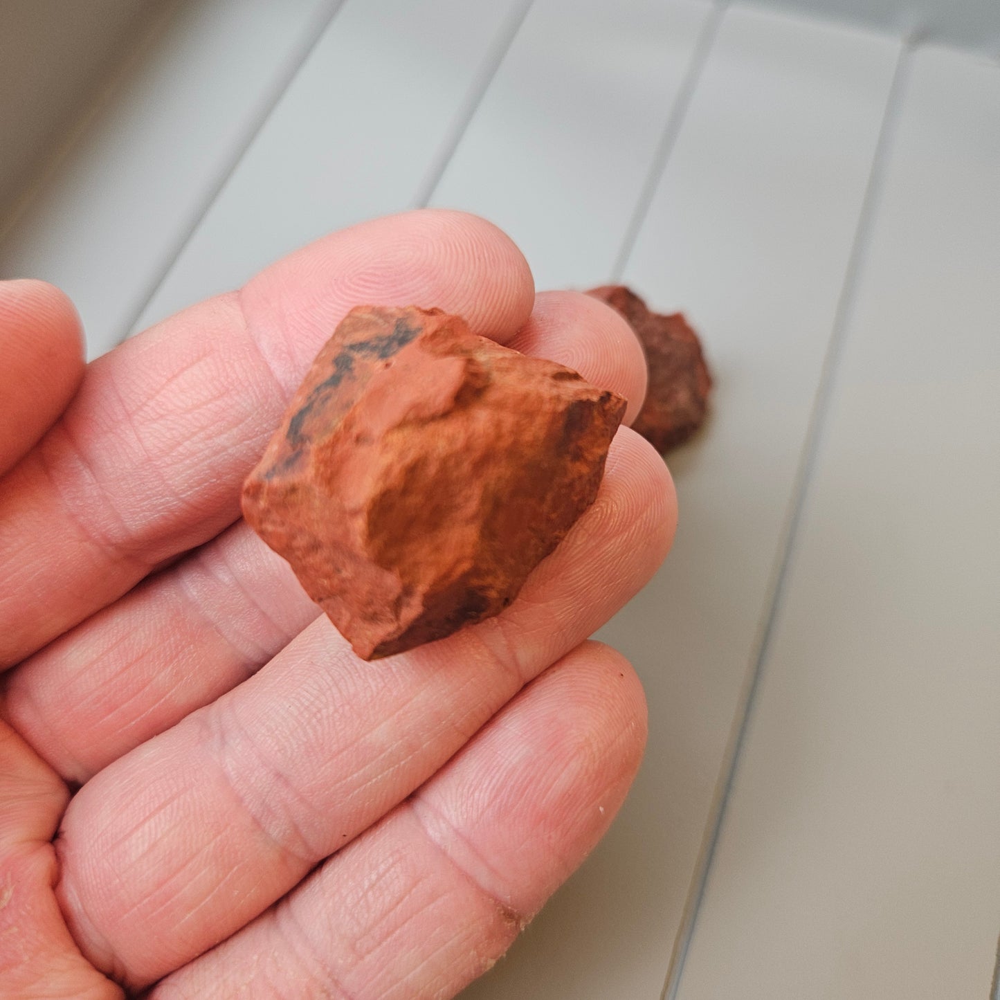 Raw Red Jasper – Grounding & Protection Stone for Energy and Stability