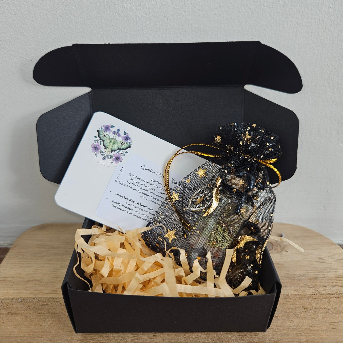 Protection Spell Jar - Guardians Veil - Ready To Use Personal Charm