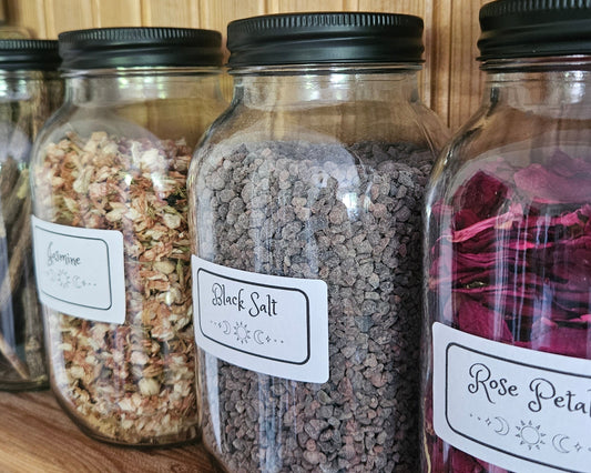 Dried Flowers & Herbs for Witchcraft and Rituals | Chamomile, Rose Petals, Lavender, Jasmine & Calendula (20g Packets)