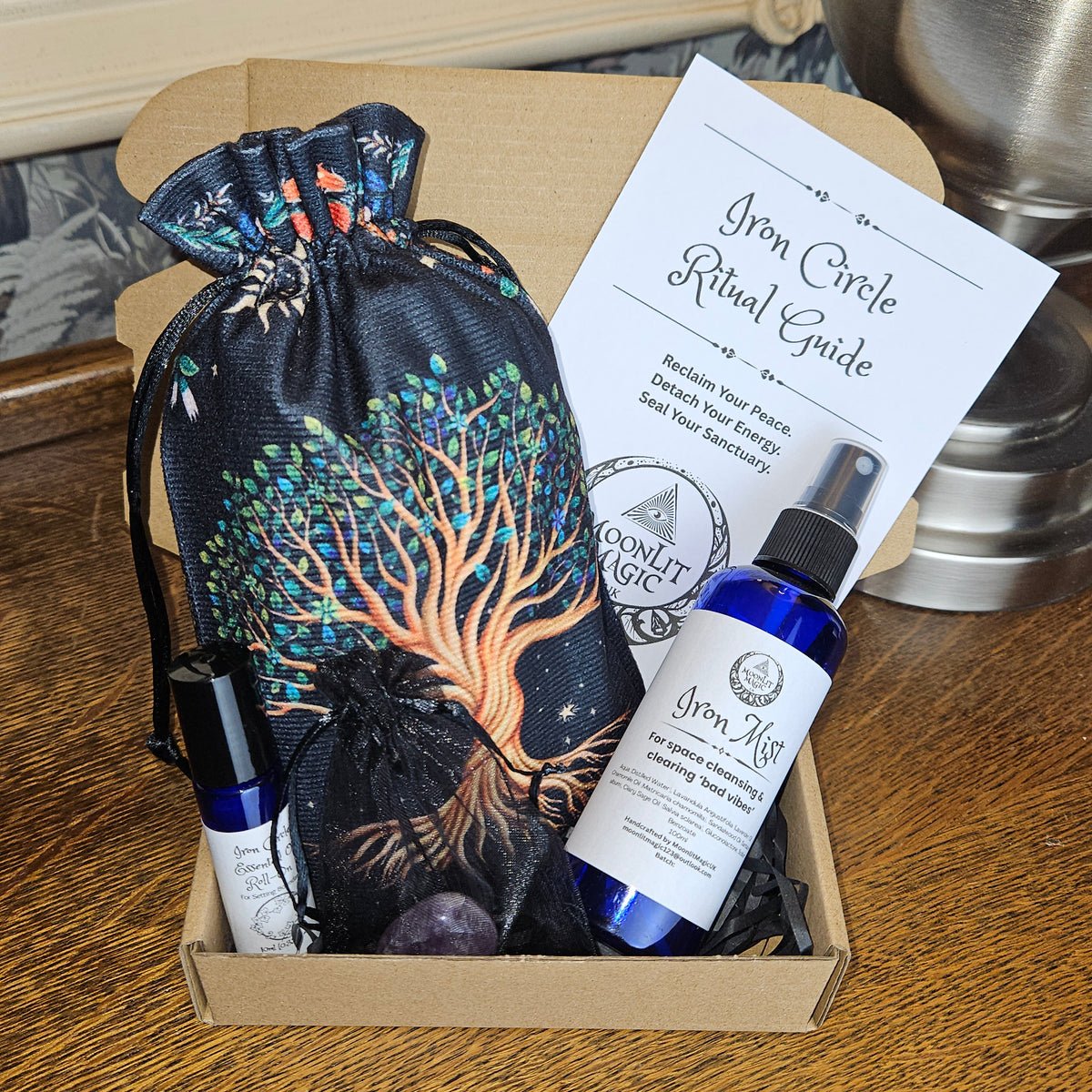 Iron Circle Ritual Kit | Detach From Draining Energy + Reclaim Your Peace