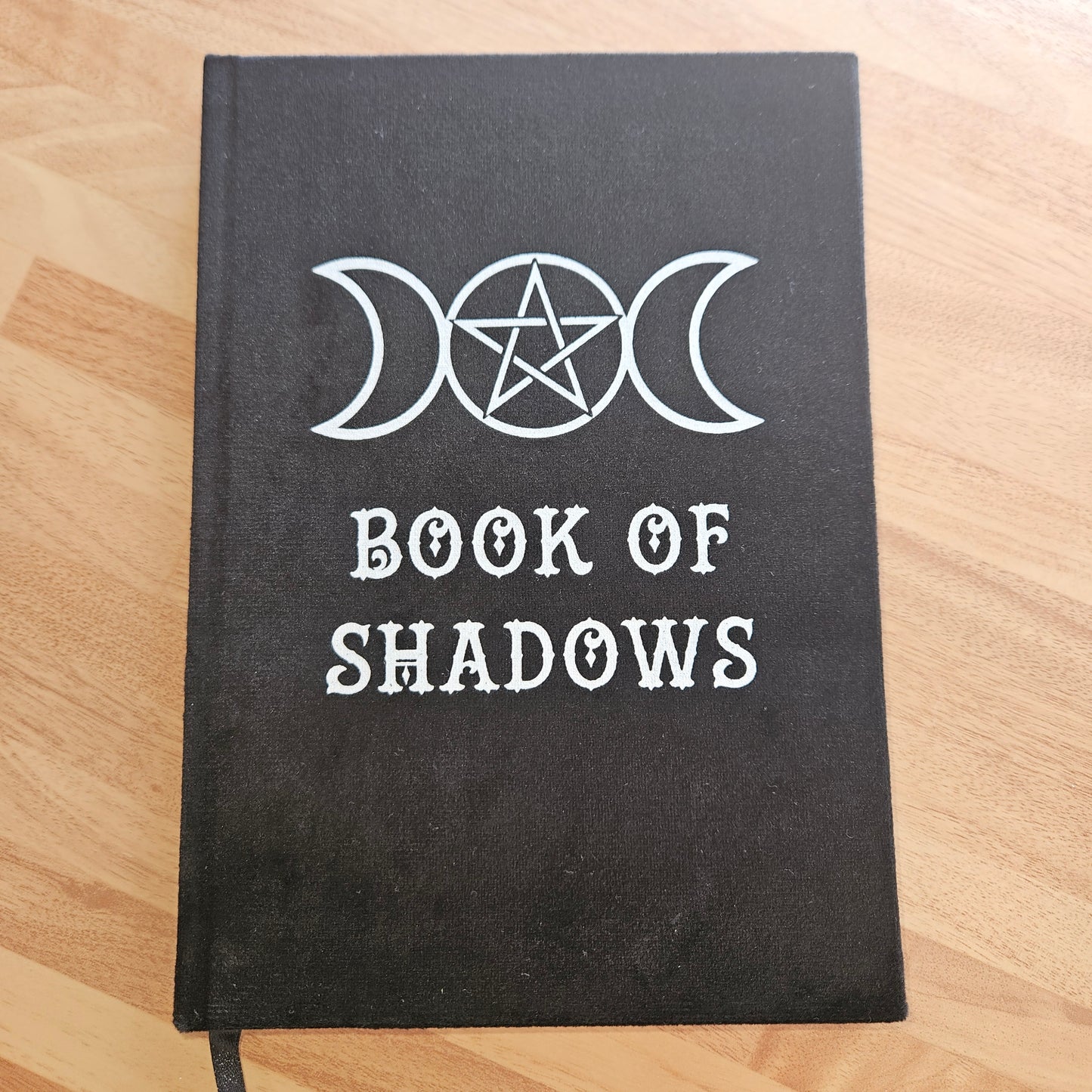 Black Velvet Book Of Shadows Notebook (A5)