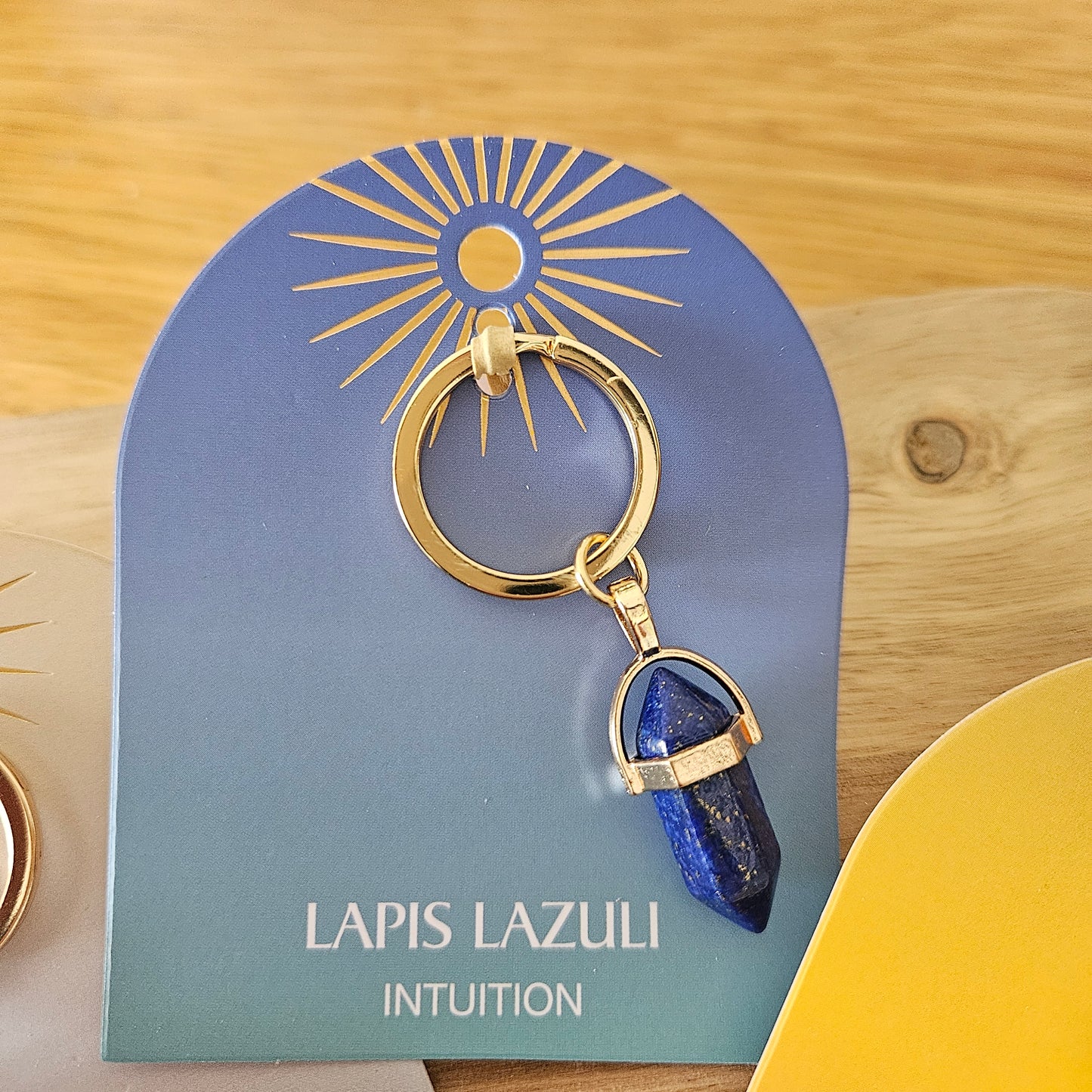 Healing Crystal Keychains – Happiness, Intuition & Sleep Crystals on Unique Keyrings