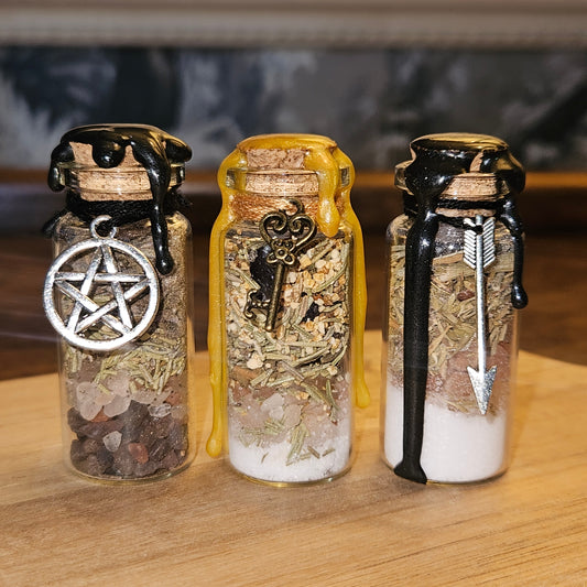 Commute, Home & Personal Space Protection Jar Trio