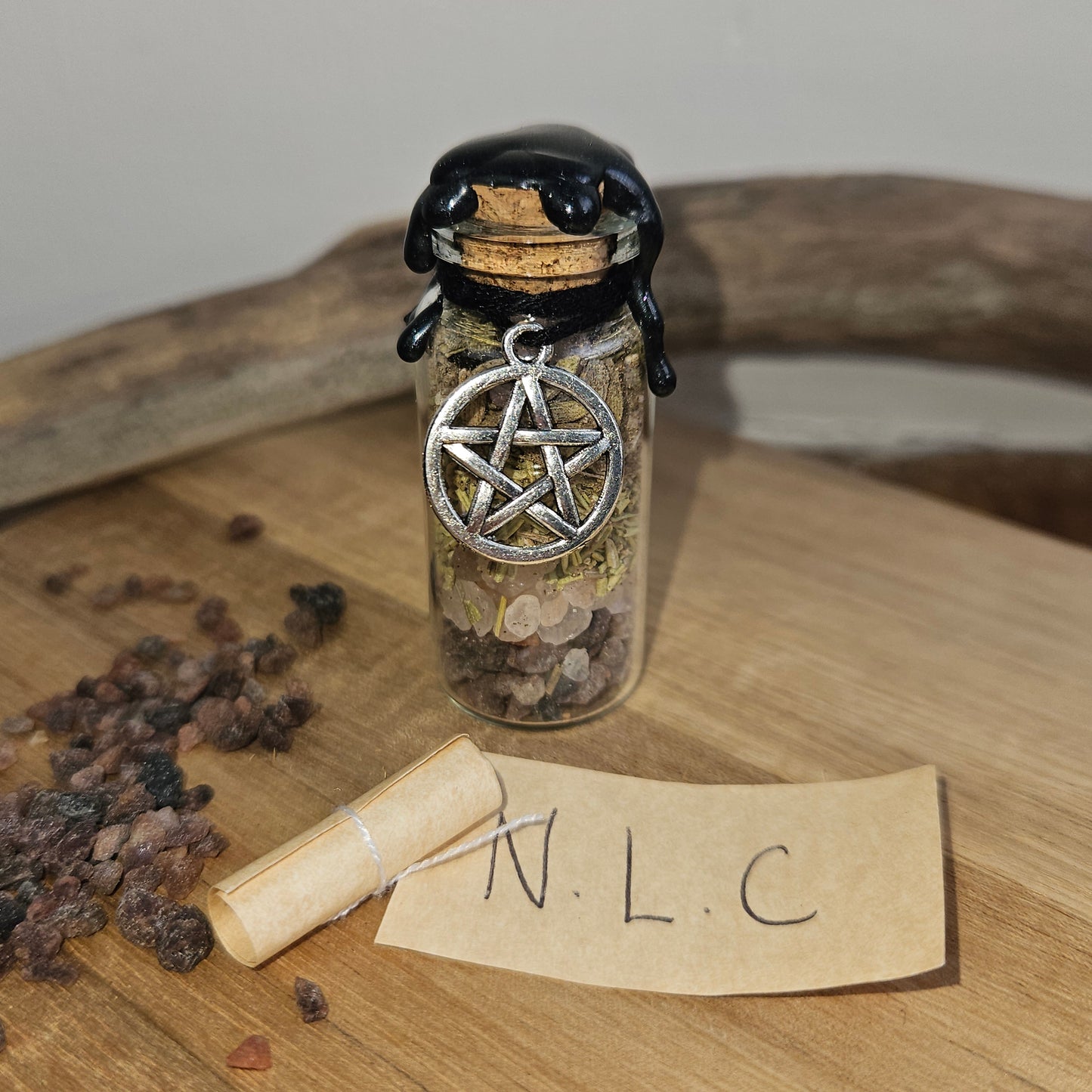 Protection Spell Jar - Guardians Veil - Ready To Use Personal Charm